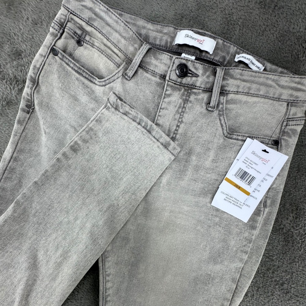 Skinnygirl Hourglass Skinny‎ Ankle Jeans Gray Wash Women's Size 29 8